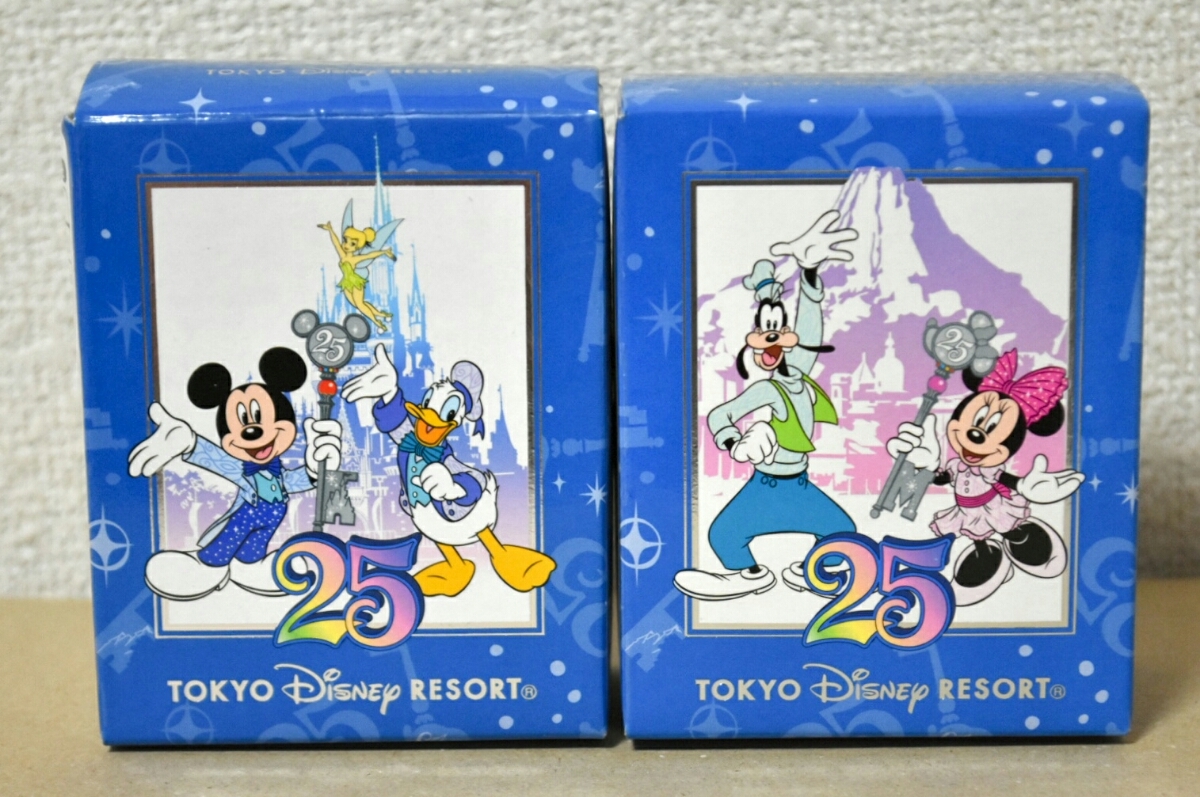 ディズニー東京ディズニーランド25周年 ミニチュアコレクション 希少