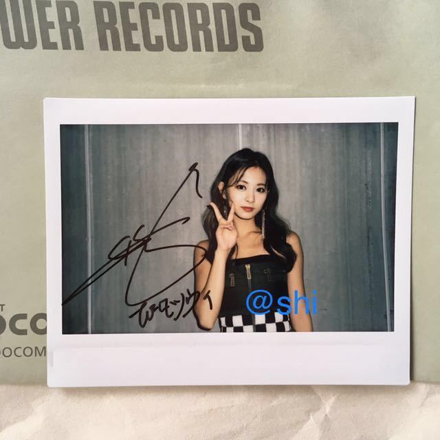 TWICE ナヨン 直筆サイン入りチェキ TWICE ナヨン 直筆サイン入り