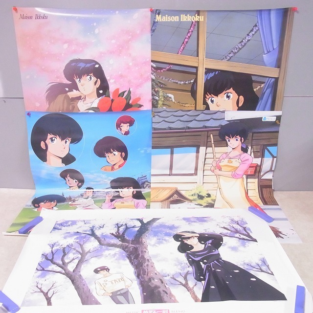 ☆めぞん一刻 音無響子 販促タペストリー 90×125cm