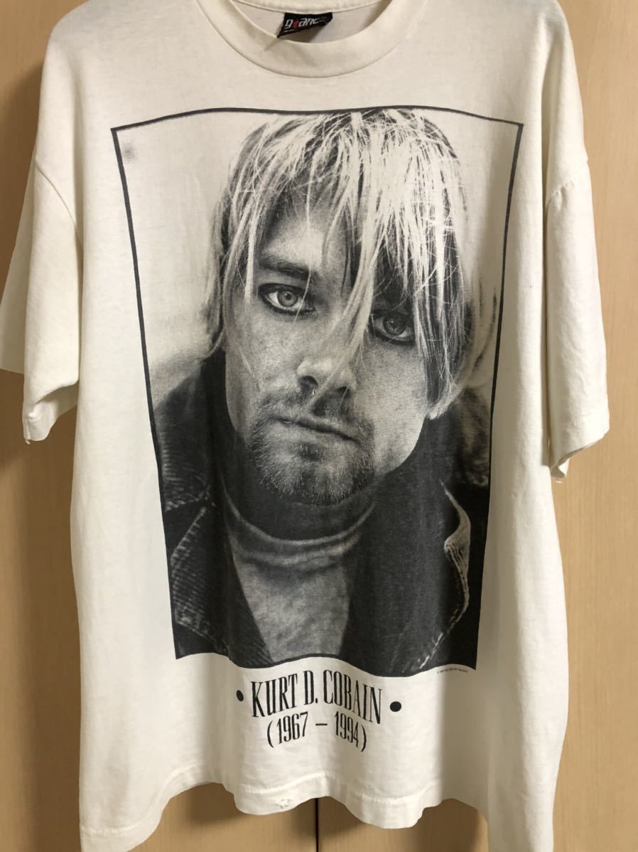 90s kurt cobain 追悼ビンテージTシャツカートコバーン-Graphpaper