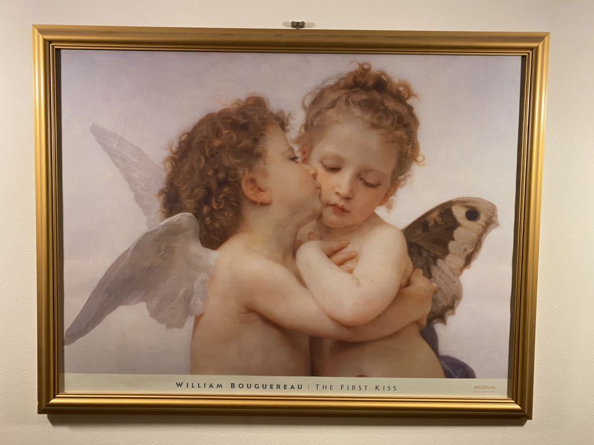 天使のキス 絵画 天使のキス アート作品 50x70cm 【公式通販】
