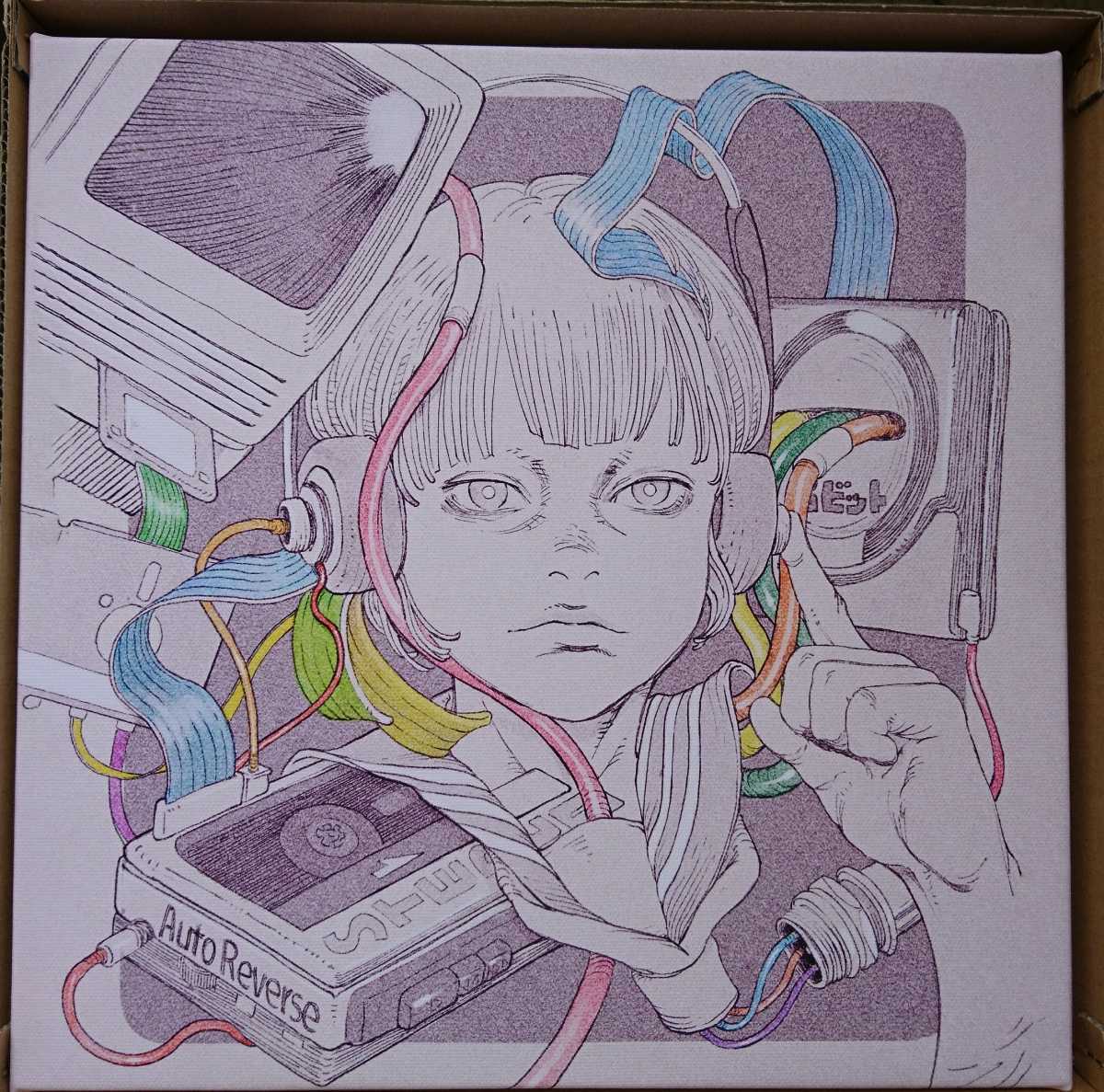 古塔 つみ コトウ ツミ キャンバス GIRLS FACE ことうつみ