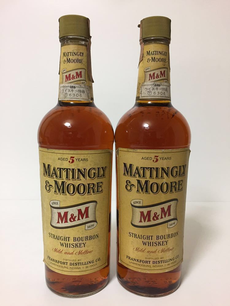 MATTINGLY & MOORE マッティングリー＆ムーア 5年 特級 Yahoo