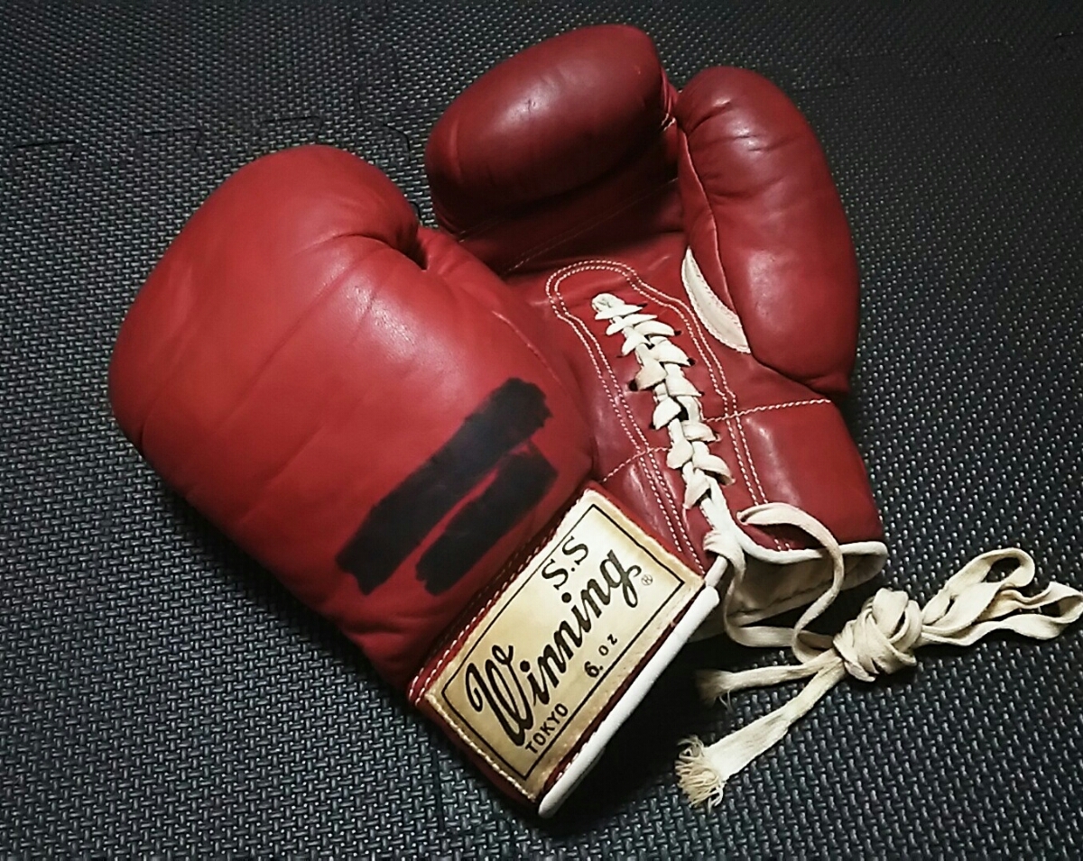 数回使用 ウイニング Winning パンチンググローブ SB-3000 別注品 数回