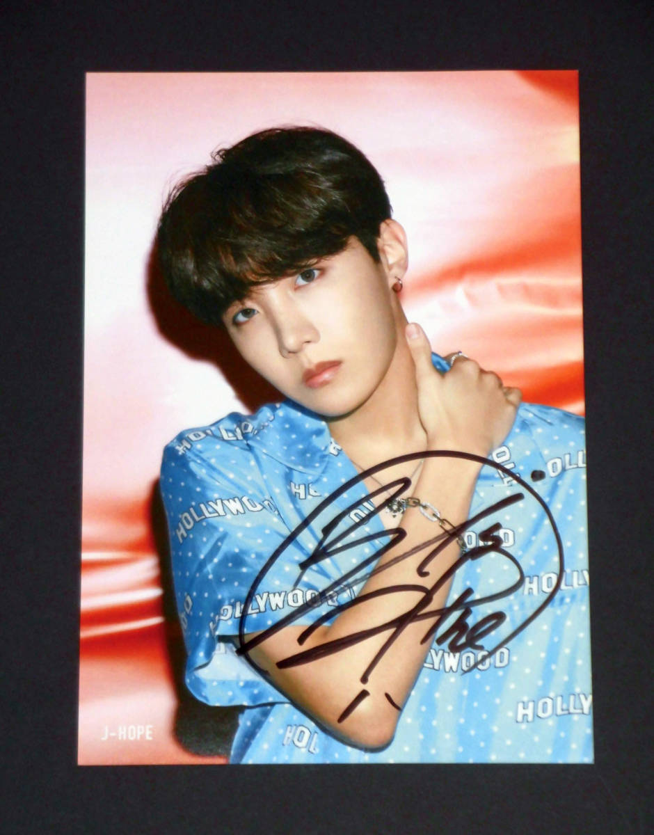 BTSホソクJIN サイン会 直筆サイン