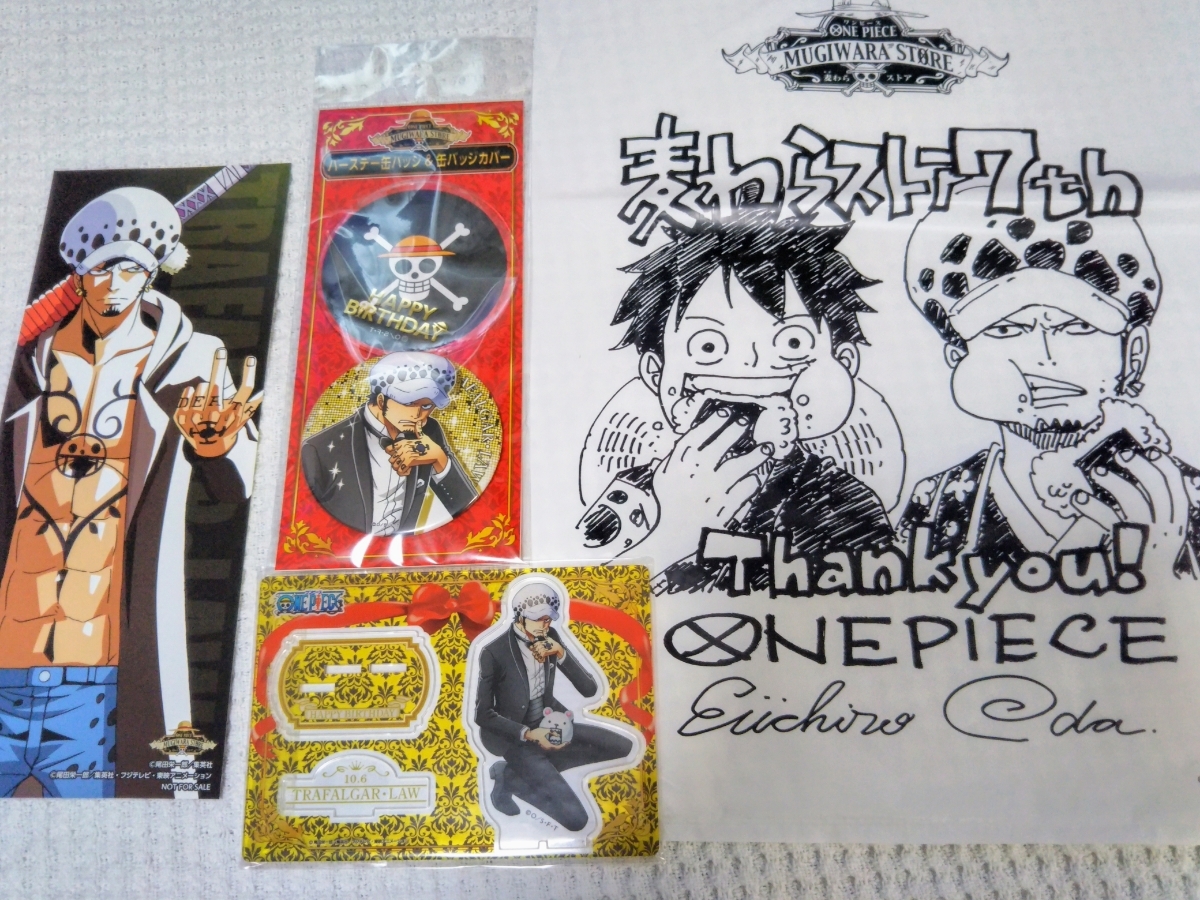 ワンピース バースデーアクリルスタンド ロー ベポ 2019 希少 レア