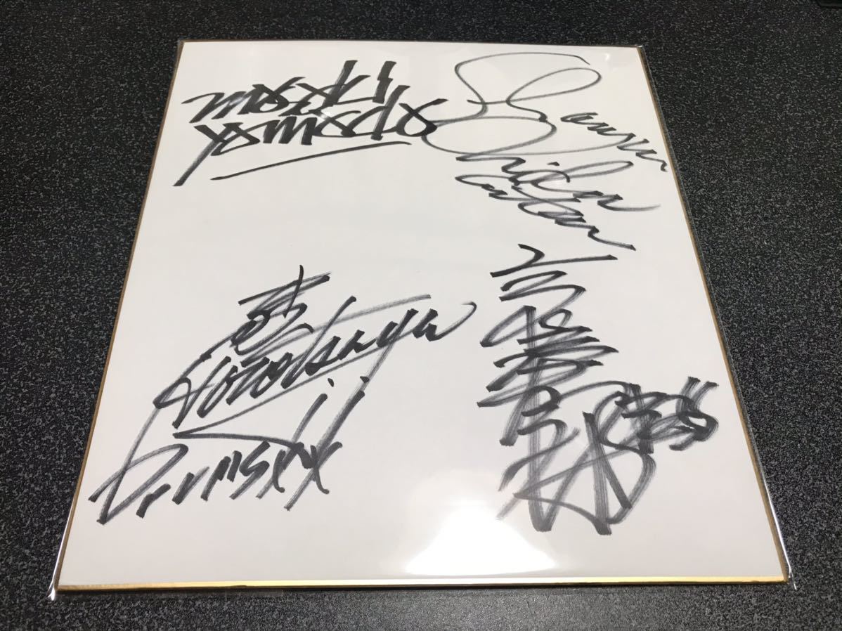 FLATBACKER 直筆サイン色紙 PP製色紙専用ケース付き (ジャパメタ