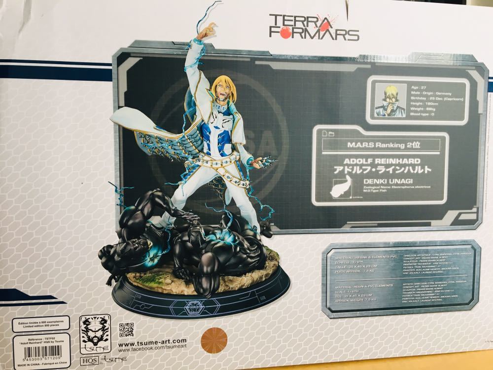 テラフォーマーズ Tsume アドルフ・セーヌラインハルトスタチュー