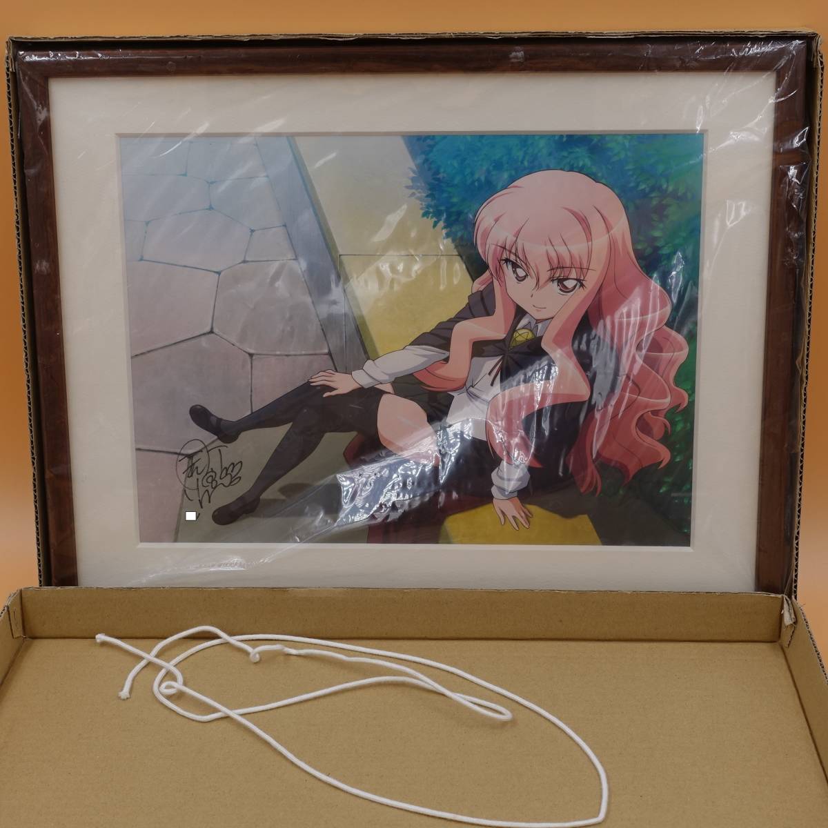 ゼロの使い魔 複製原画 ルイズ 釘宮理恵