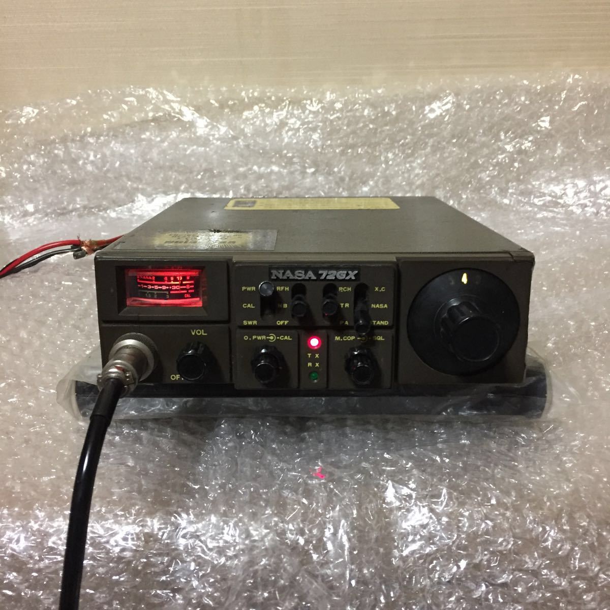NASA 72GX CB無線 ナサ NASA 無線機 メッキ オマケ付 Used NASA 72GX