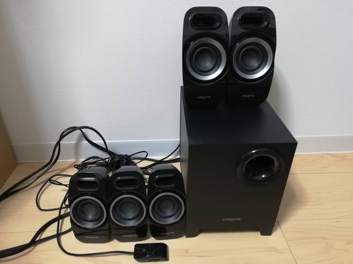 美品】Creative T6200 5.1チャンネルスピーカーセット 【公式通販】