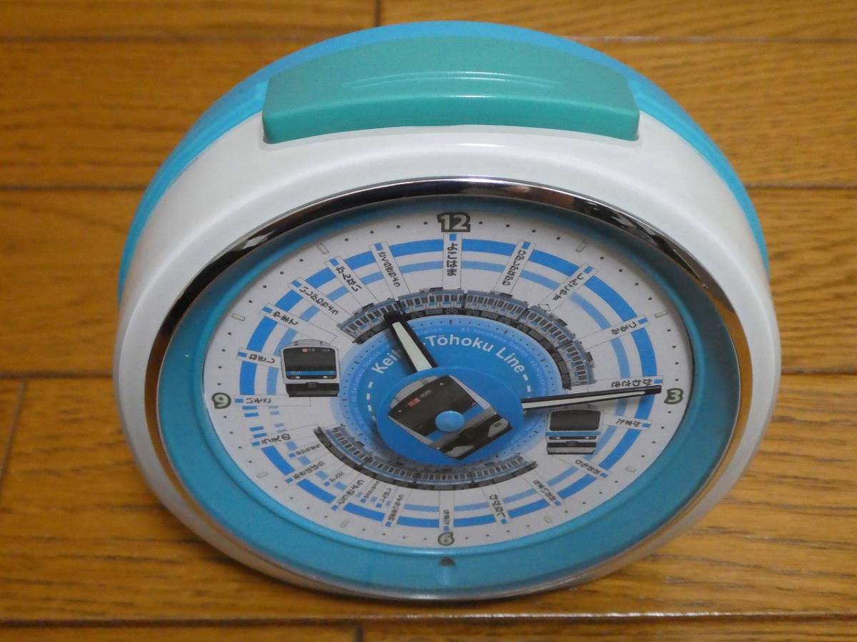 日車夢工房 山手線駅メロ 目覚まし時計 高品質 鉄道グッズ 電波時計