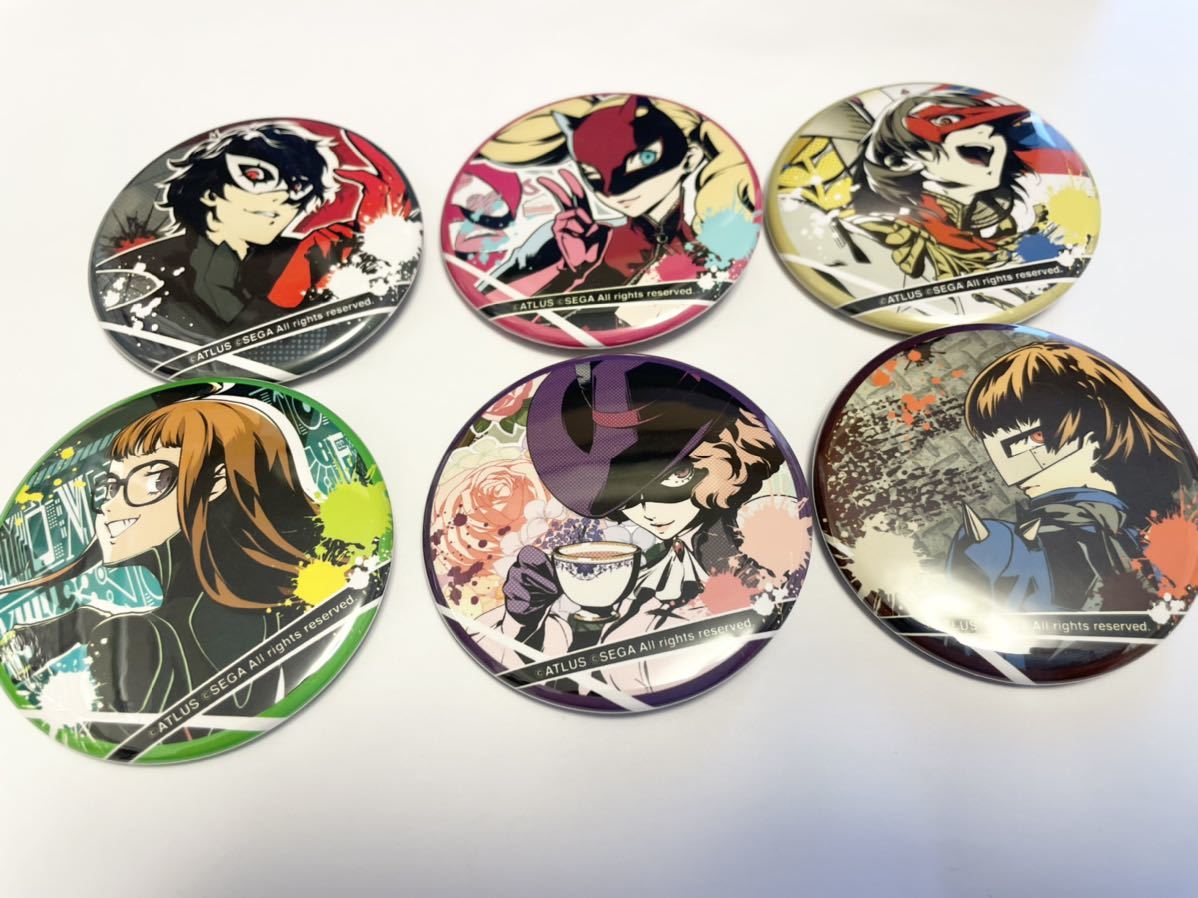 ペルソナ5 総攻撃 缶バッジ 予約】SEGA Store 中国限定 P5R ペルソナ5