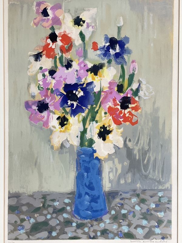 幻想画、空飛ぶ画家糸川裕志の静物画、花