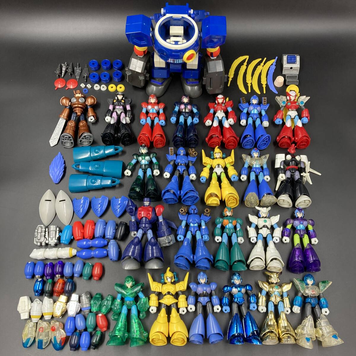 ロックマン 消しゴム ライドアーマー フィギュア 超希少ロックマン