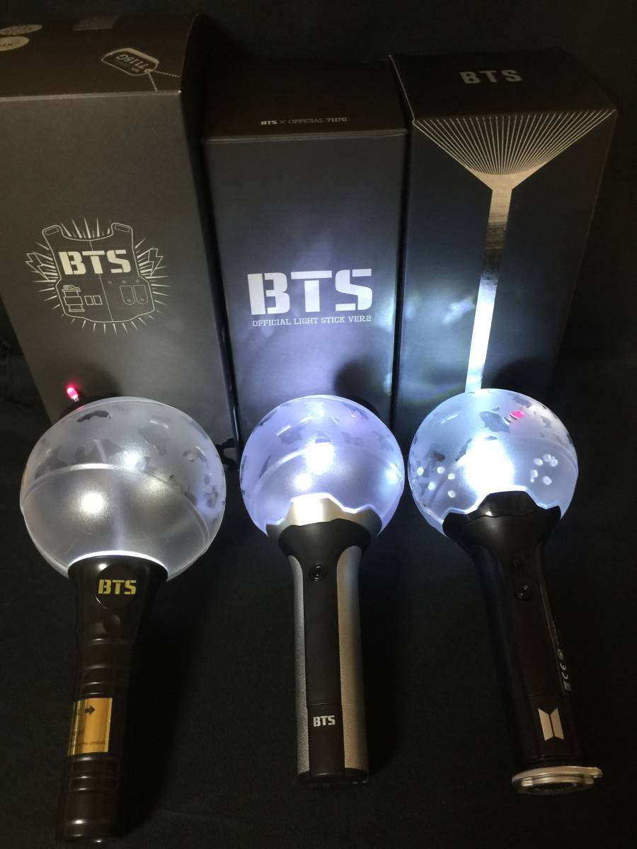 BTS ペンライト 歴代 コンプリート bts ペンライト デコ BTS 歴代ペン