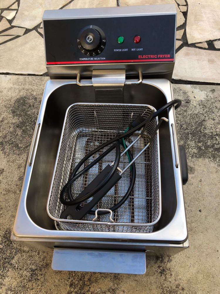 ダイシン商事 電気フライヤー FL-DS6 6L 業務用 動作確認済 Amazon.co