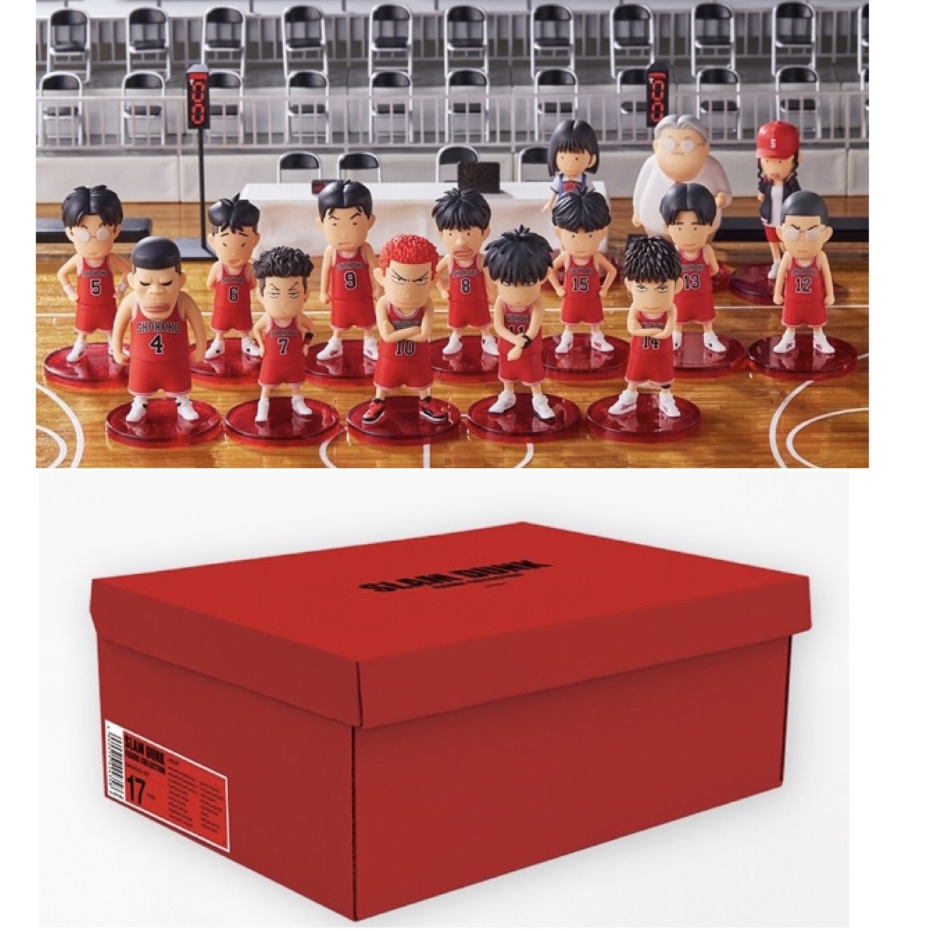 SLAM DUNK FIGURE COLLECTION 湘北SET2 THE FIRST SLAMDUNK 湘北セット