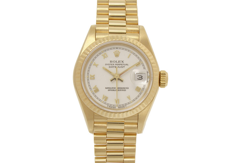 ロレックス 純正コマ デイトジャスト イエローゴールド 69178