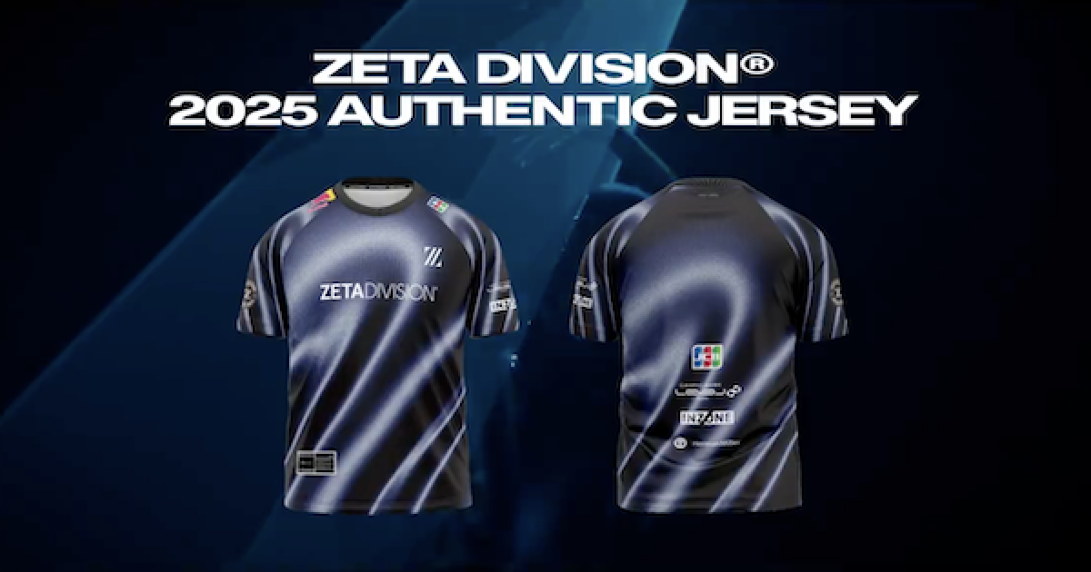 ZETA DIVISION 2025 ユニフォーム XL 2025 AUTHENTIC JERSEY – ZETA