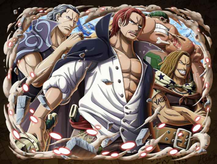 トレクル】赤髪海賊団(超進化)の評価【ワンピース トレジャークルーズ