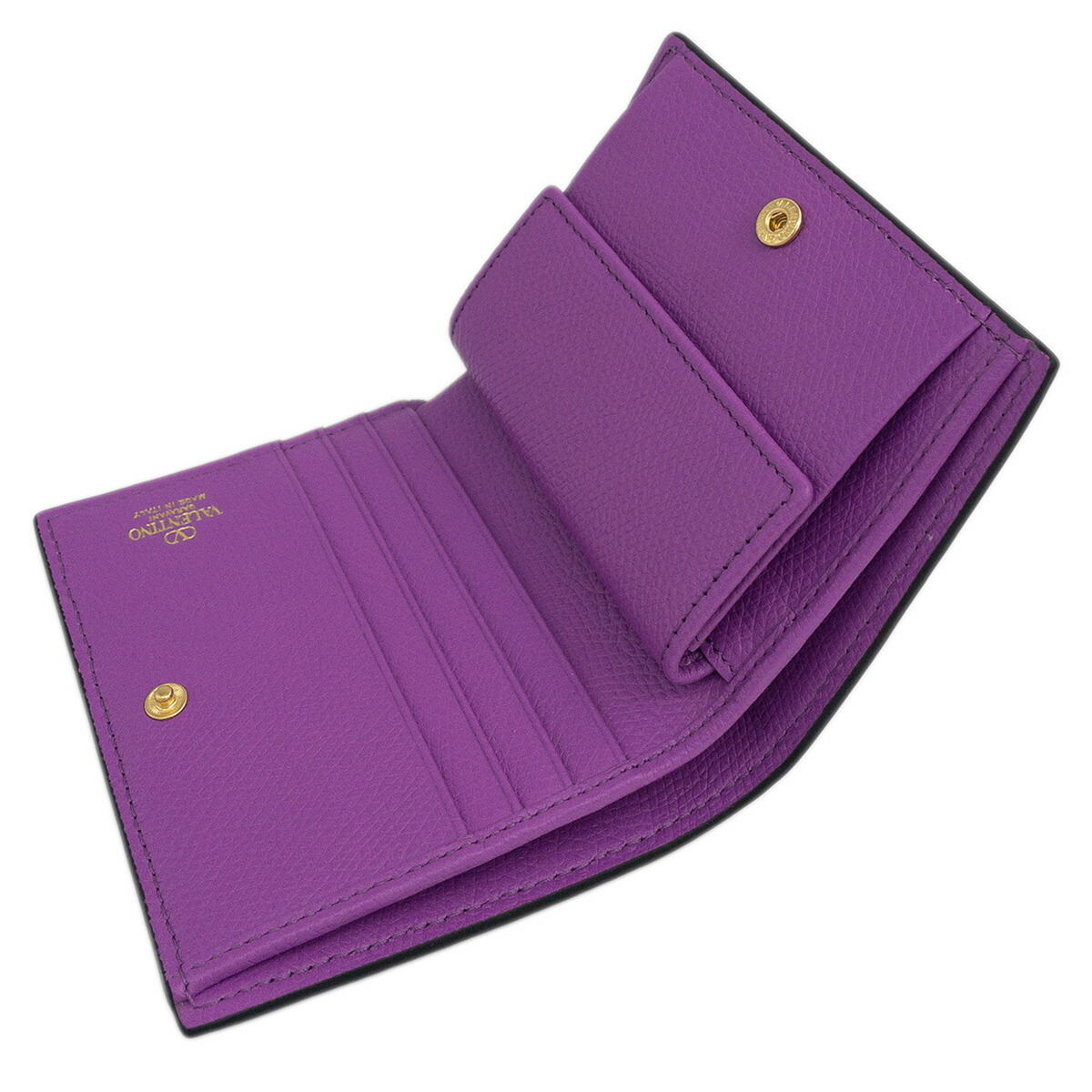 ヴァレンティノ VALENTINO Vロゴ シグネチャー スモール ウォレット 二