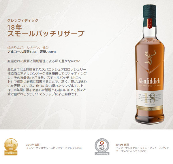名入れウイスキー】 名入れグレンフィディック 18年 スモールバッチ
