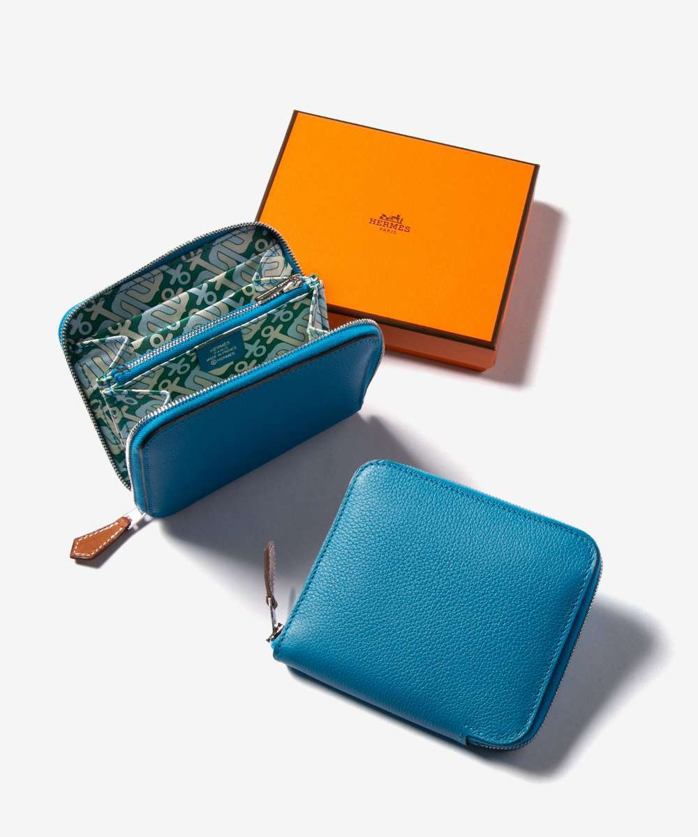 エルメス HERMES AZAP SILKIN COMPACT アザップ シルクイン コンパクト
