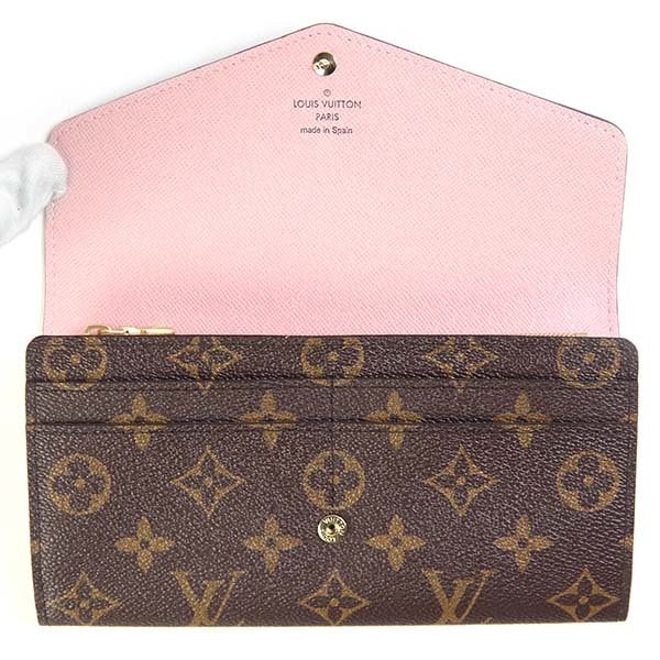 正規紙袋無料】ルイヴィトン 長財布 新品 ポルトフォイユ サラ