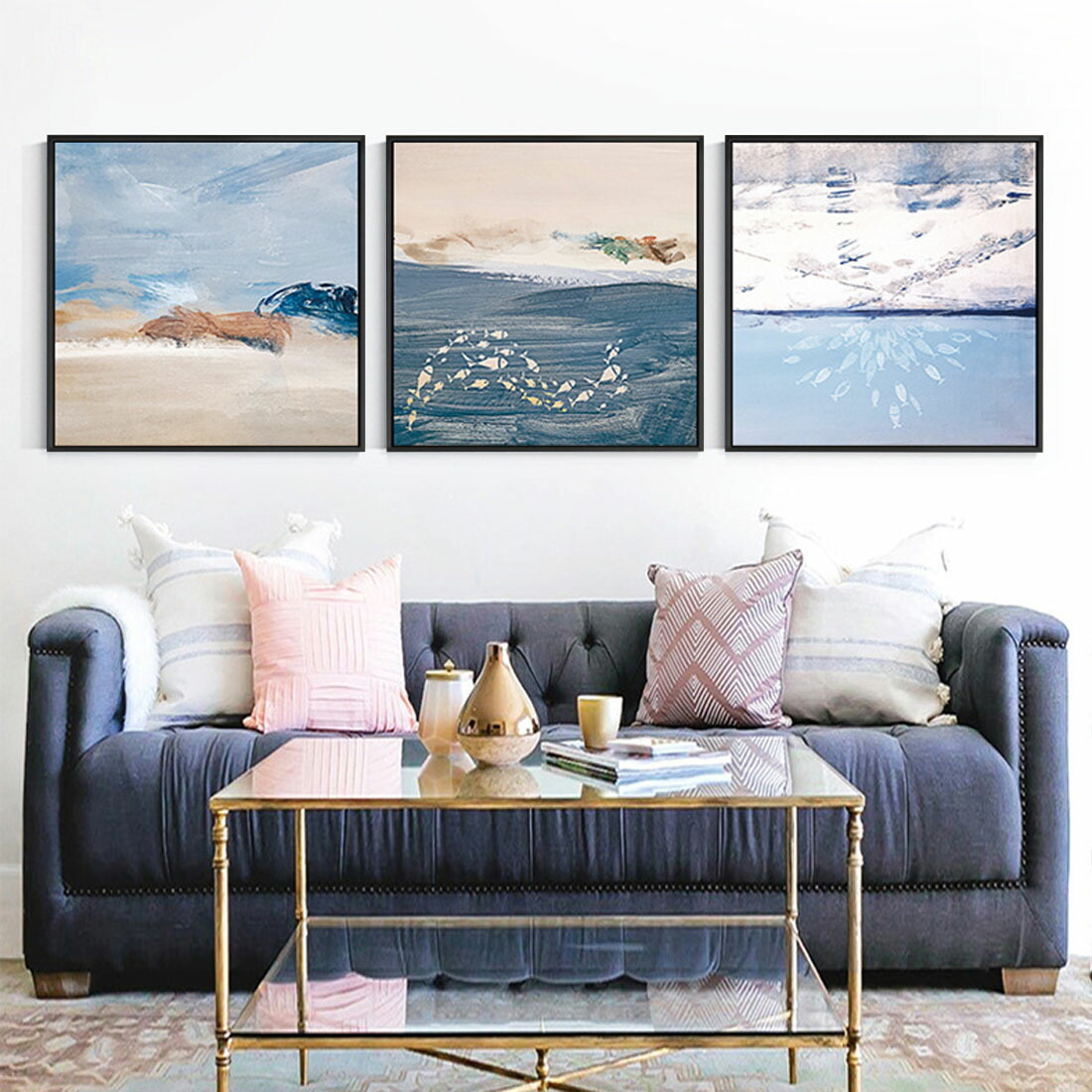 額入り アートポスター 50 × 50 cm アート パネル キャンバス ポスター