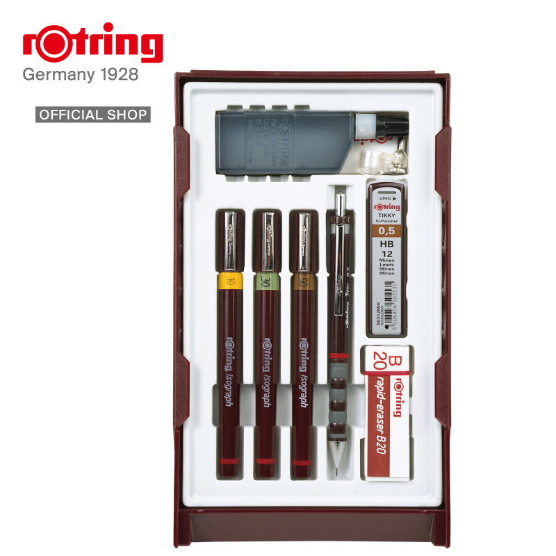 公式 rOtring（ロットリング）イソグラフ カレッジセット - 【rOtring