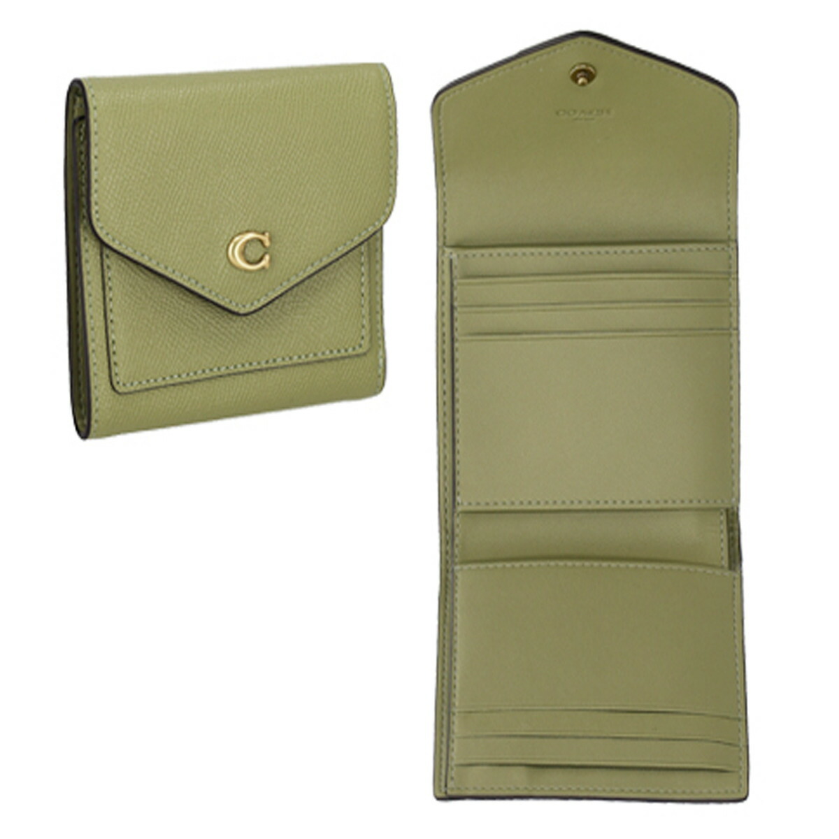 コーチ COACH 財布 三つ折り財布 折りたたみ財布 小銭入れ付き C2328