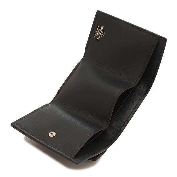 ヴァレンティノ 三つ折り財布 ロックスタッズ ミニ財布 レディース