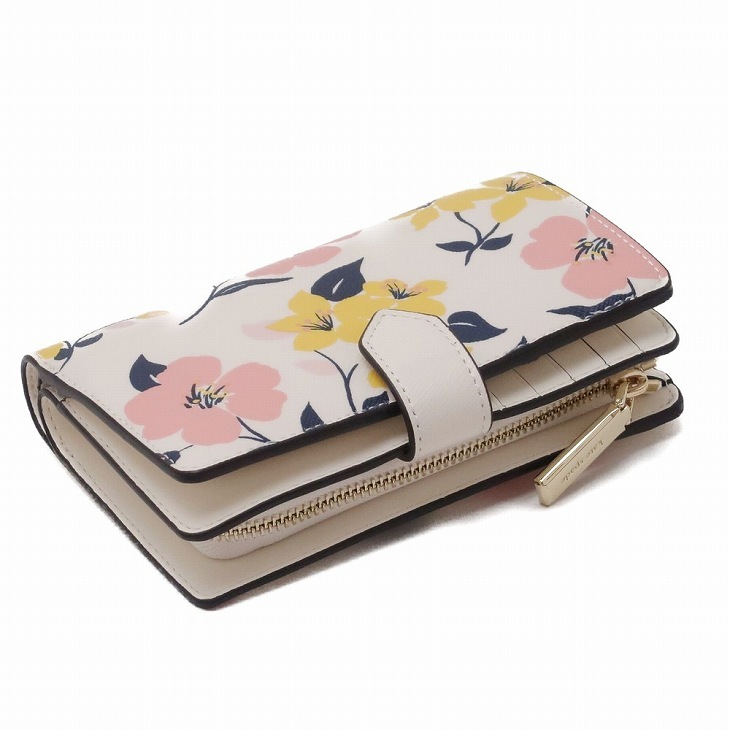 ケイトスペード KateSpade 財布 二つ折り財布 レディース 花