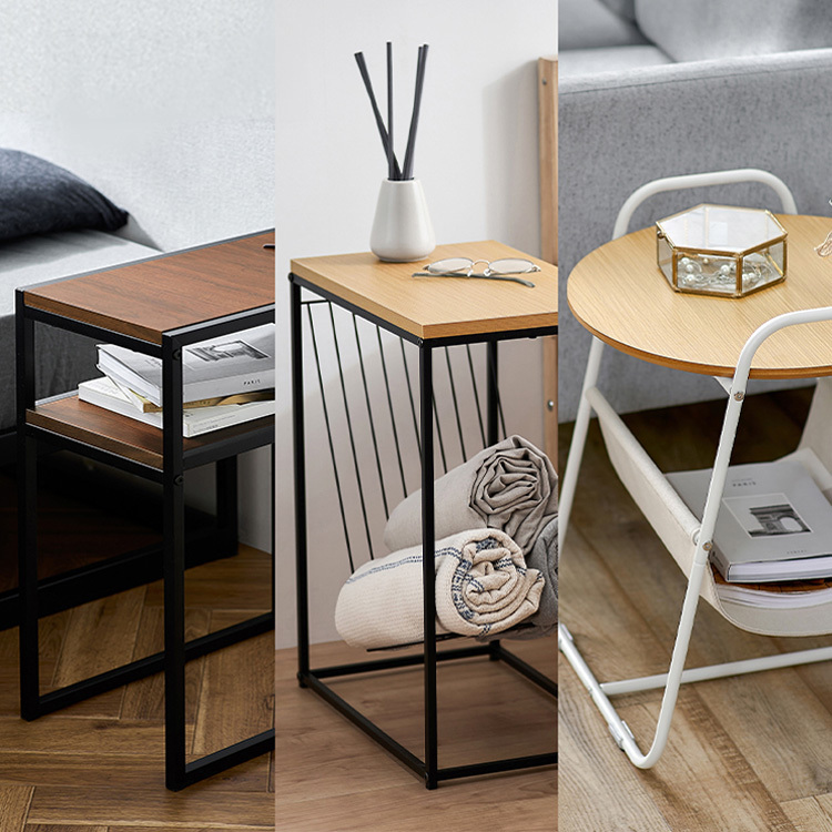 グッドデザイン賞受賞。収納に便利な小型テーブルLBR レイヤーサイド