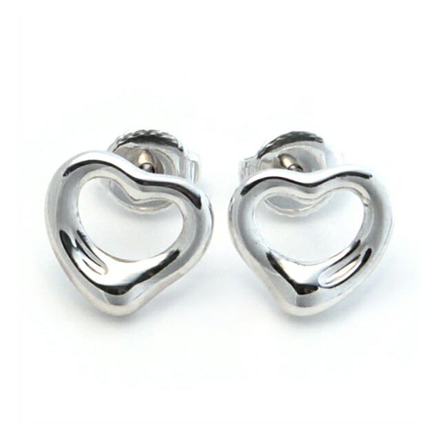 ティファニー tiffany&co. オープンハート ピアス ミニ tiffany&co