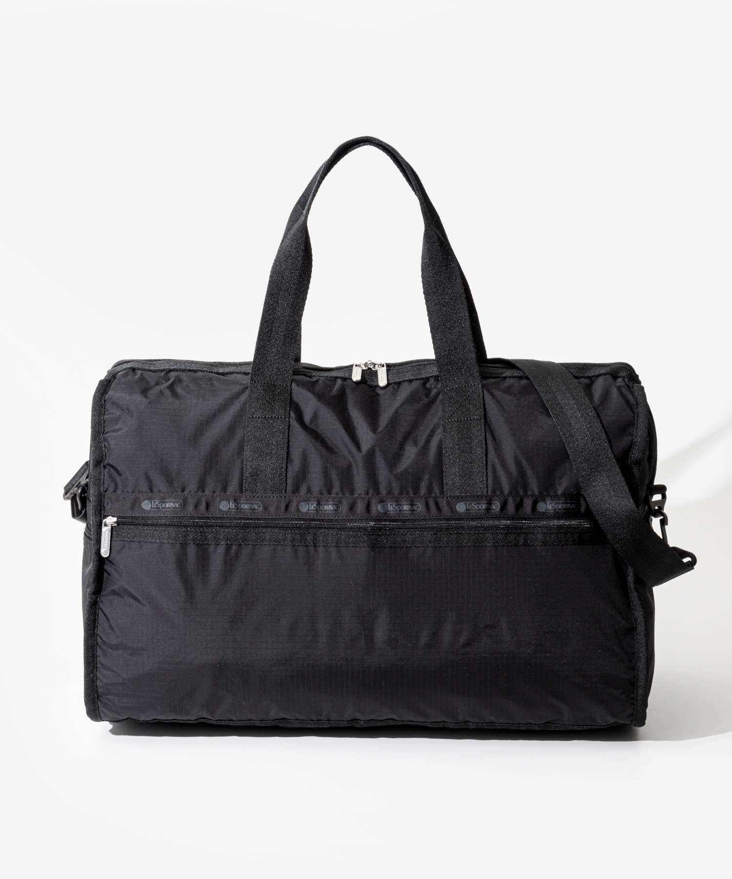 美品】レスポートサック ラージウィークエンダー ボストン 黒 大容量