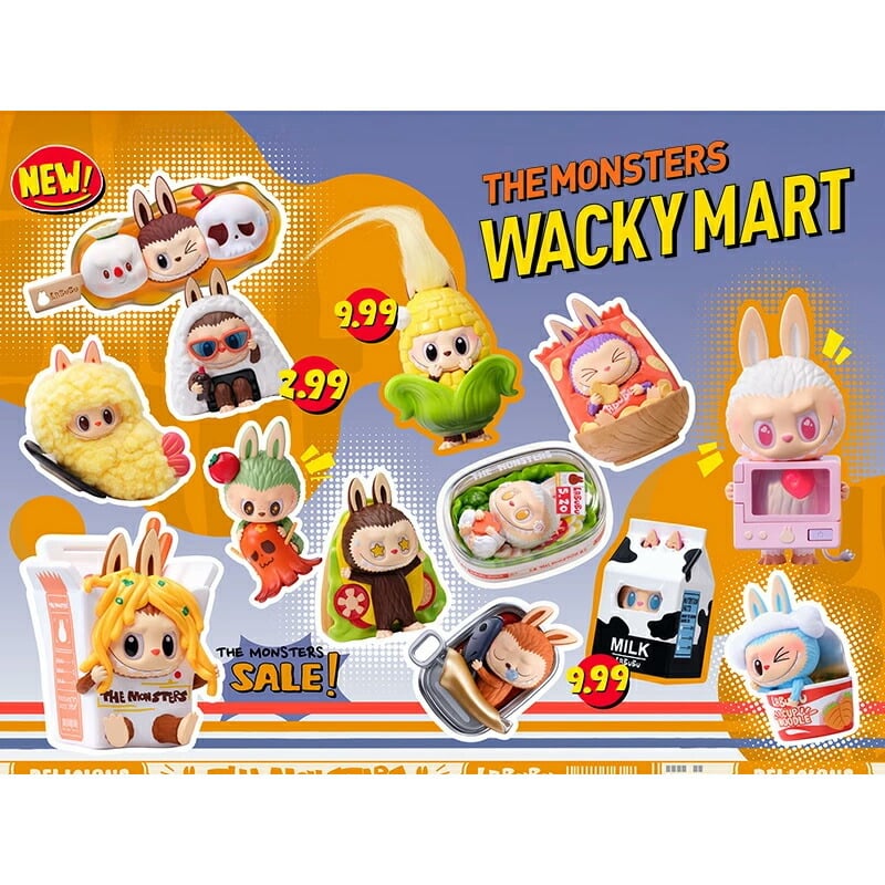 ☆20:00まで減額☆ 【LABUBU】Wacky Mart 店員ラブブ Labubu Wacky