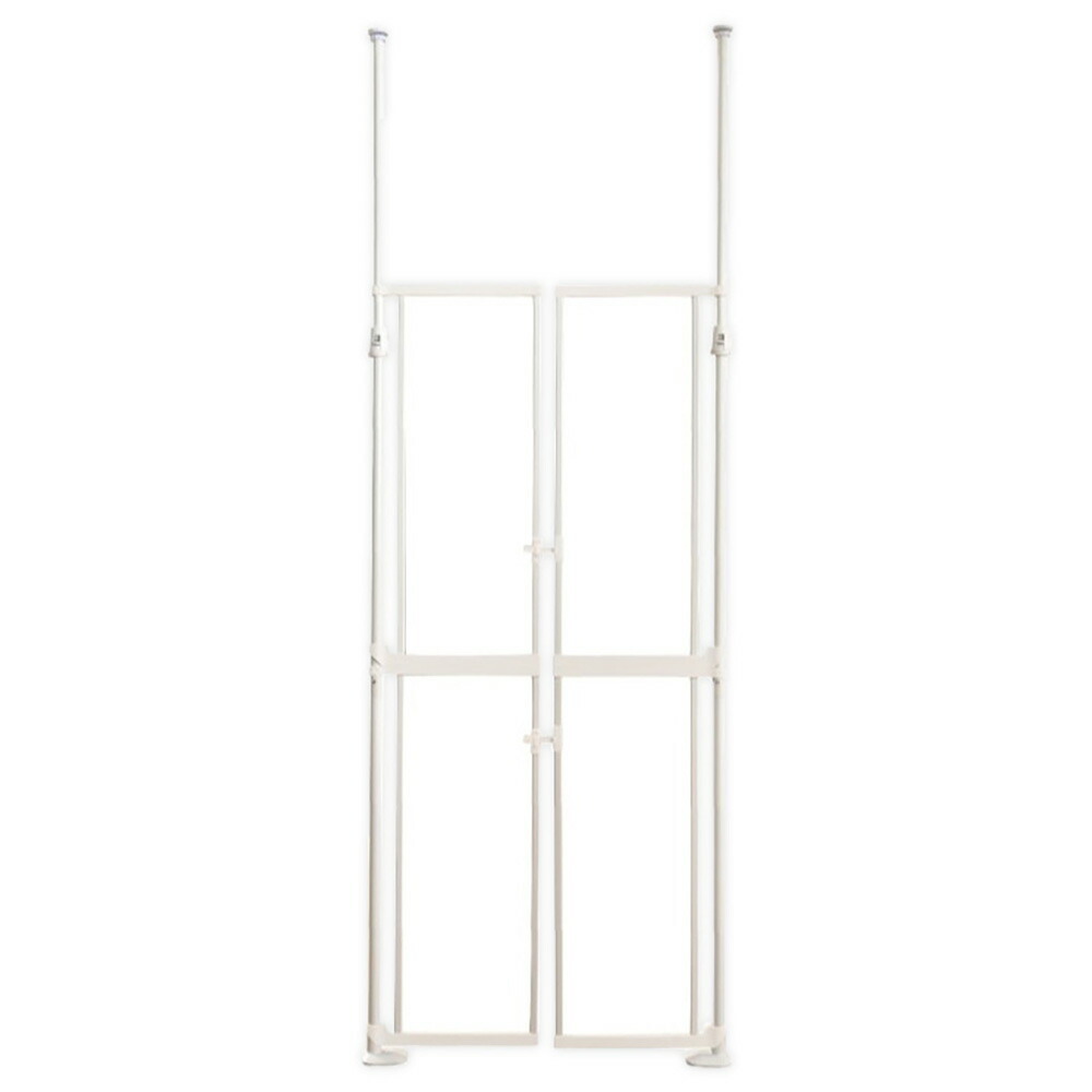 脱走防止ゲート 透明パネル ペットゲート 猫 犬 にゃんドアクリア