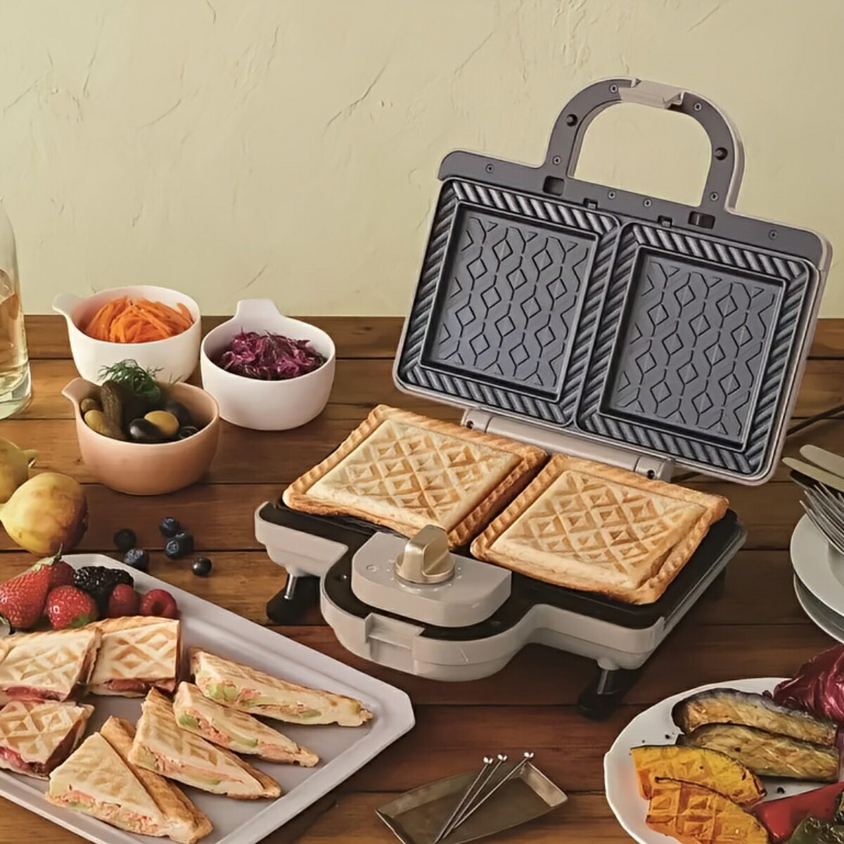 BRUNO ブルーノ ホットサンドメーカー グレージュ boe 044-grg