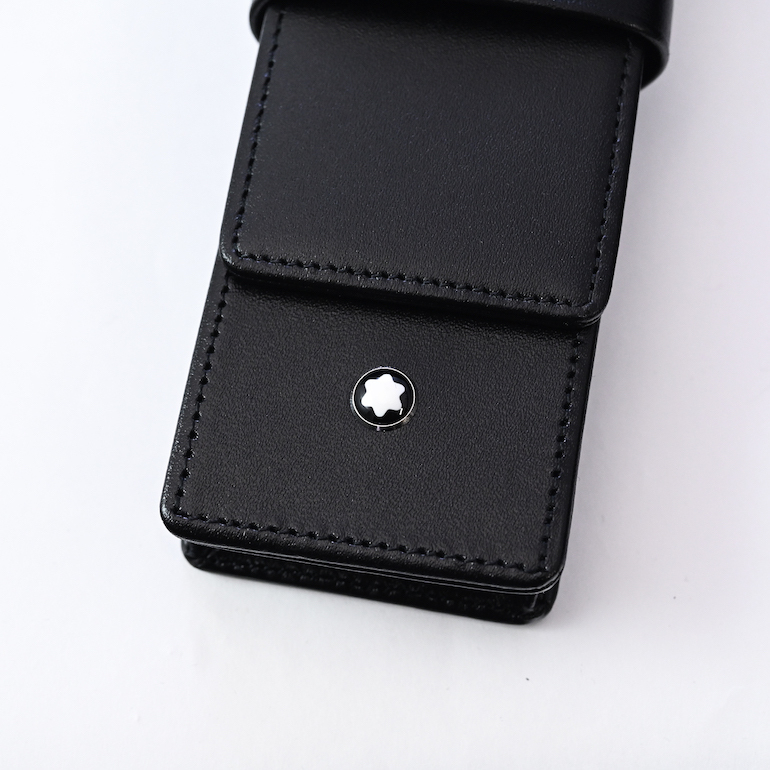 名入れ無料】 モンブラン ペンケース マイスターシュテュック 2本差し