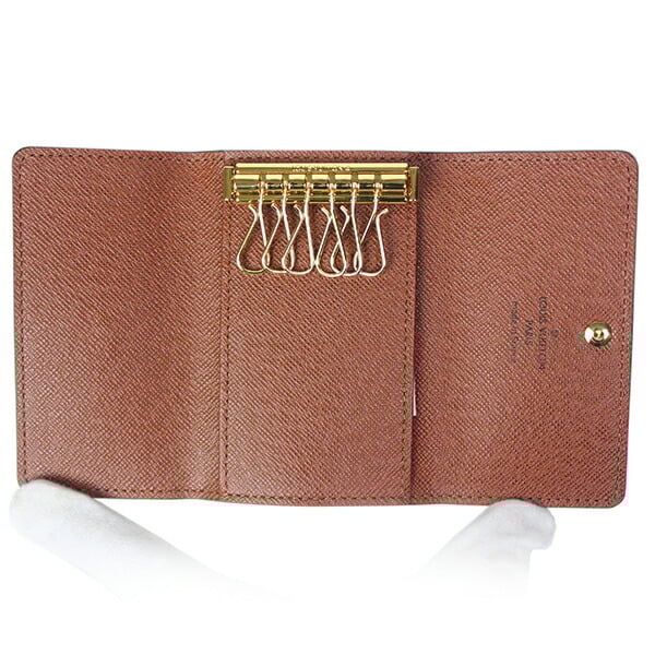 正規紙袋無料】ルイヴィトン キーケース ミュルティクレ6 レディース