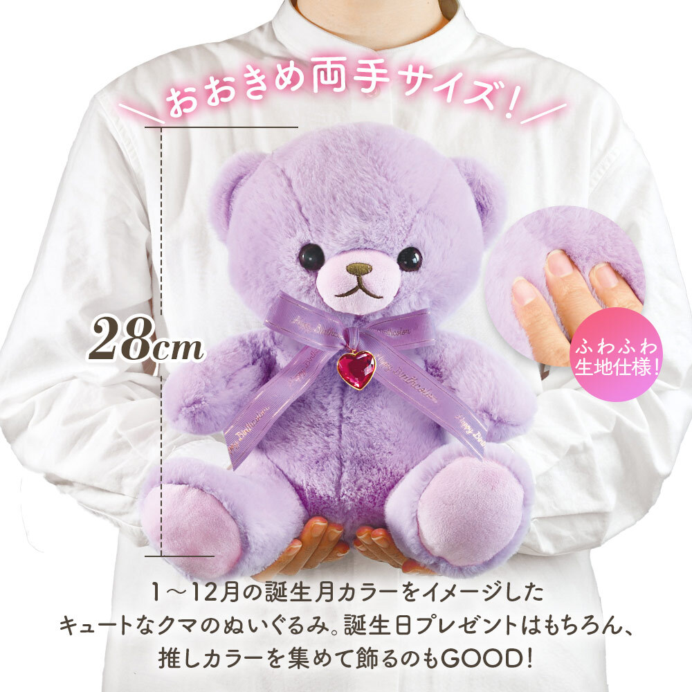 ハッピーバースデー カラーパステルベアー2月♥︎新品未使用 ④