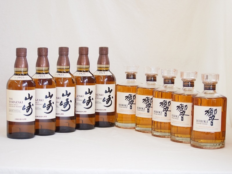 山崎 響 ウイスキー 5本セット 山崎 響 白州 5本セット ウイスキー