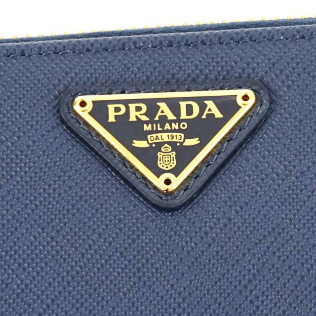 プラダ PRADA 財布 レディース メンズ ラウンドファスナー 長財布 新品