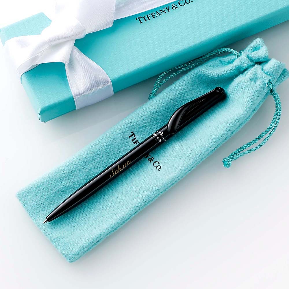 ティファニー Tiffany エルサ・ペレッティ ボールペン ブラック 名入れ