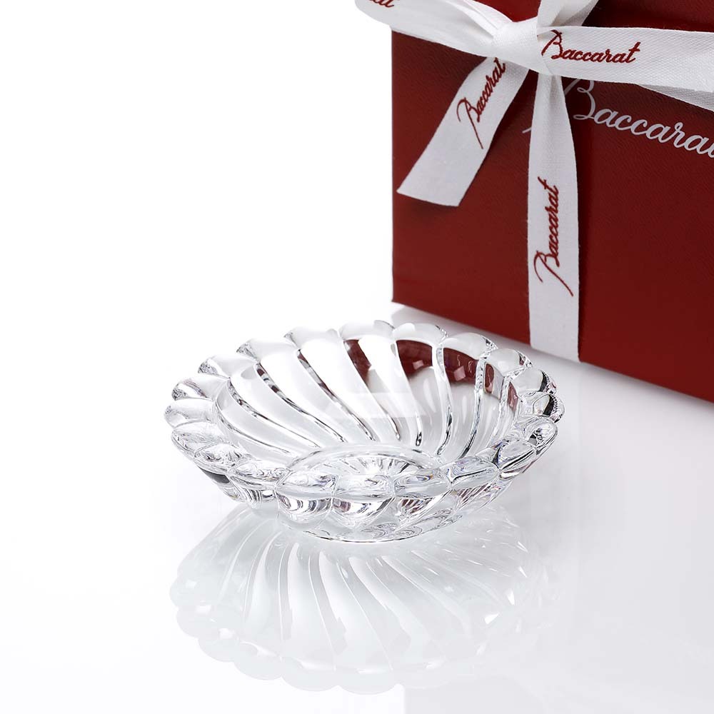 名入れ代込み】【正規店ラッピング無料】バカラ ボリュート トレイ