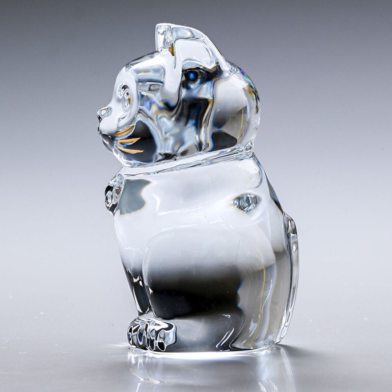 バカラ クリスタルフィギュア 招き猫 クリア 2607786 インテリア雑貨