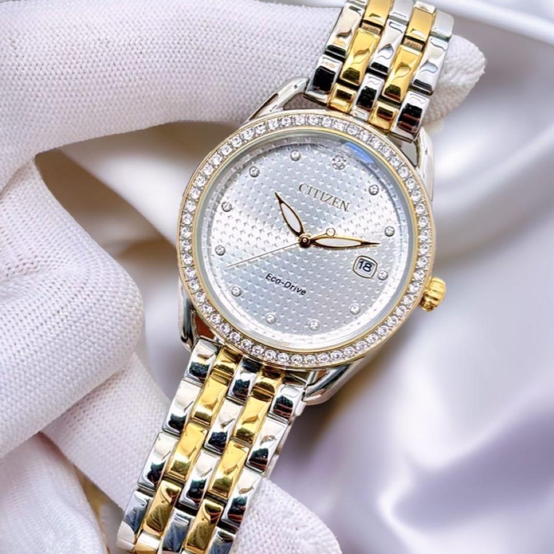 STAR JEWELRY/スタージュエリー 腕時計 ECO ソーラー シェル文字盤