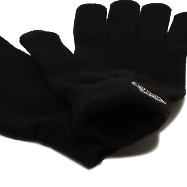 ポールスミス 手袋 PSライン ブラック メンズ レディース ユニセックス